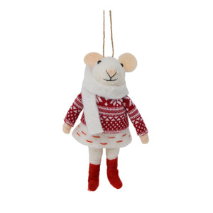 Holiday Mouse - Christmas Dress