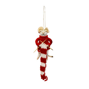 Holiday Mouse - Knitting