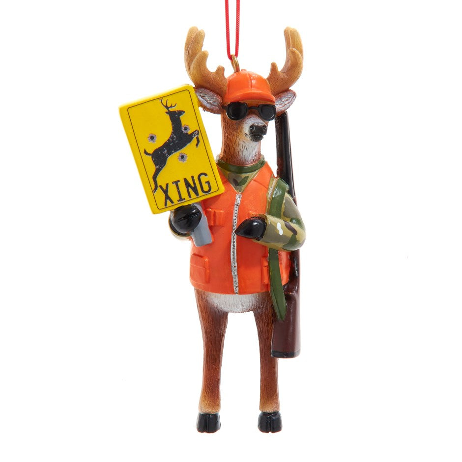 Hunting Deer Ornament