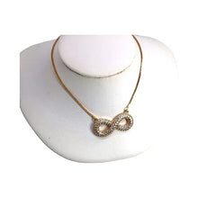 Load image into Gallery viewer, Infinity Necklace - 18K Gold Plated Sterling Silver
