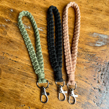 Load image into Gallery viewer, Macrame Wristlet Strap
