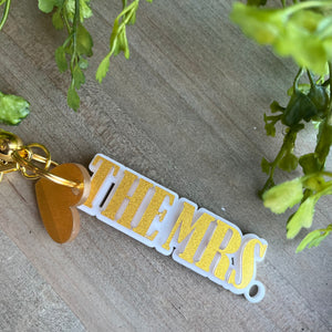 Acrylic Personalized Key Tags