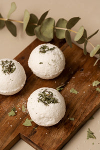 Trio Bath Bombs - Peppermint & Eucalyptus