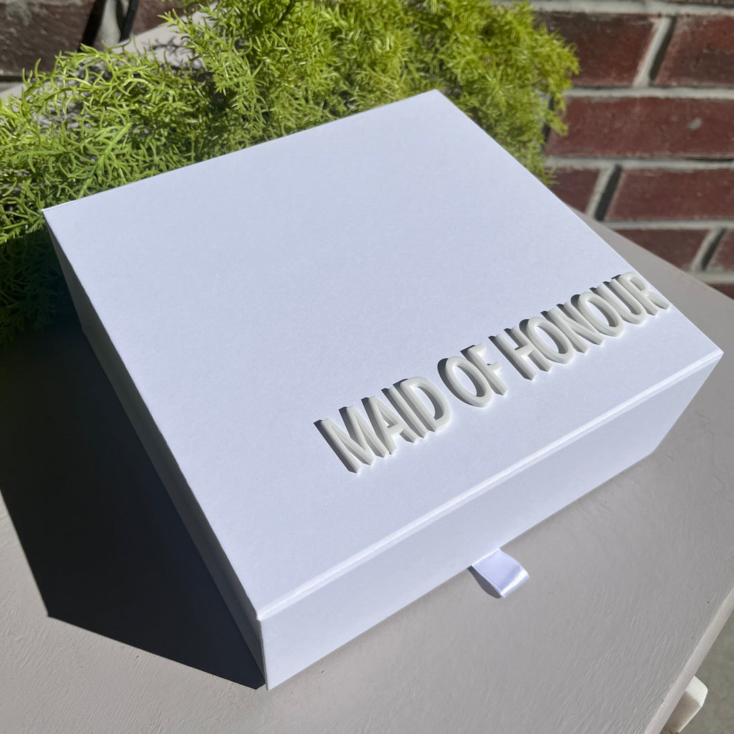 Personalized Gift Boxes - White