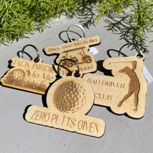 Key Chain - Zero Putts Given