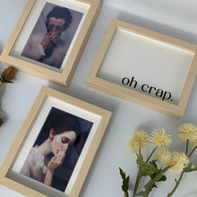 Load image into Gallery viewer, Framed Funny Bathroom Wall Art
