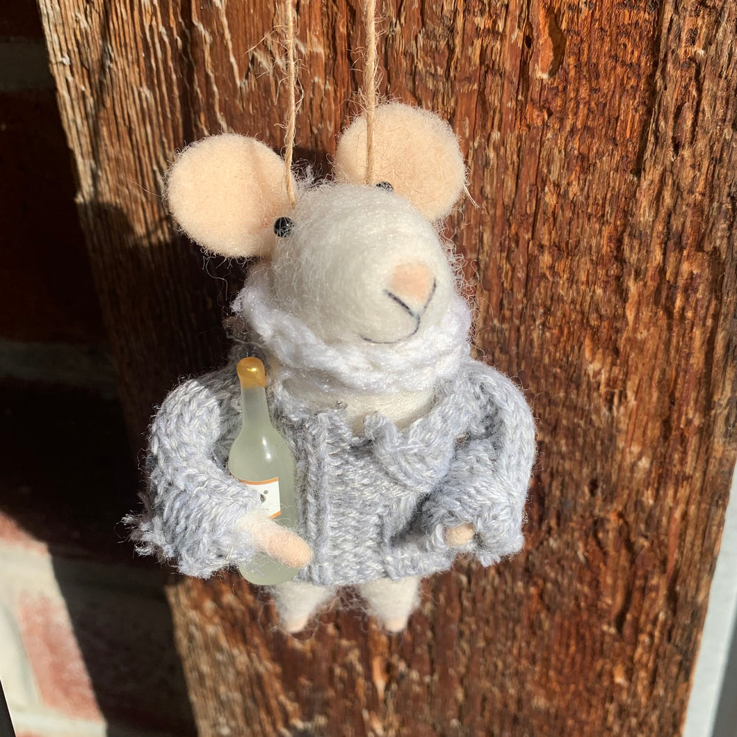 Lush Loretta Mouse, Ornament