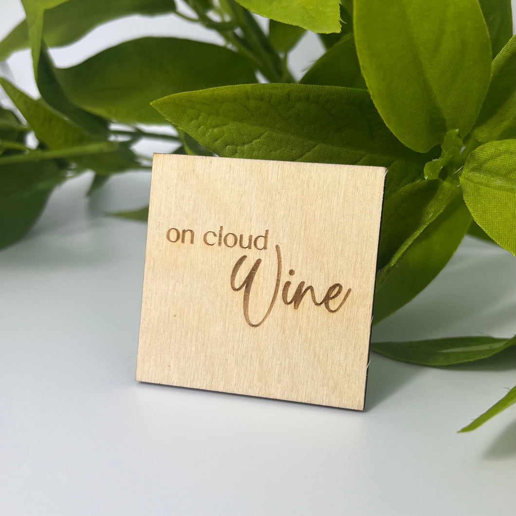 On Cloud Wine Magnet