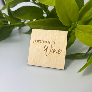 Partners In Wine Magnet