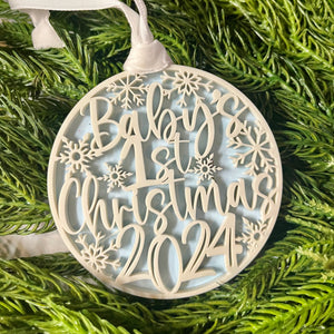 Baby's 1st Christmas Ornament