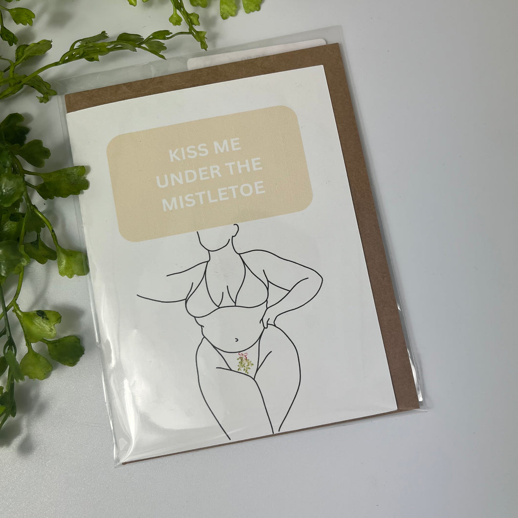 Under The Mistletoe Card