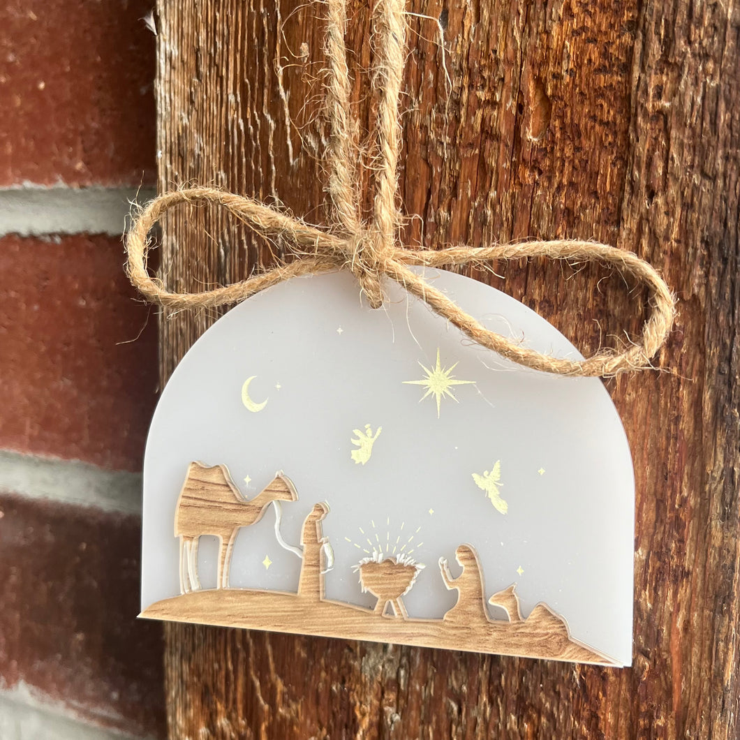 Nativity Scene Ornament