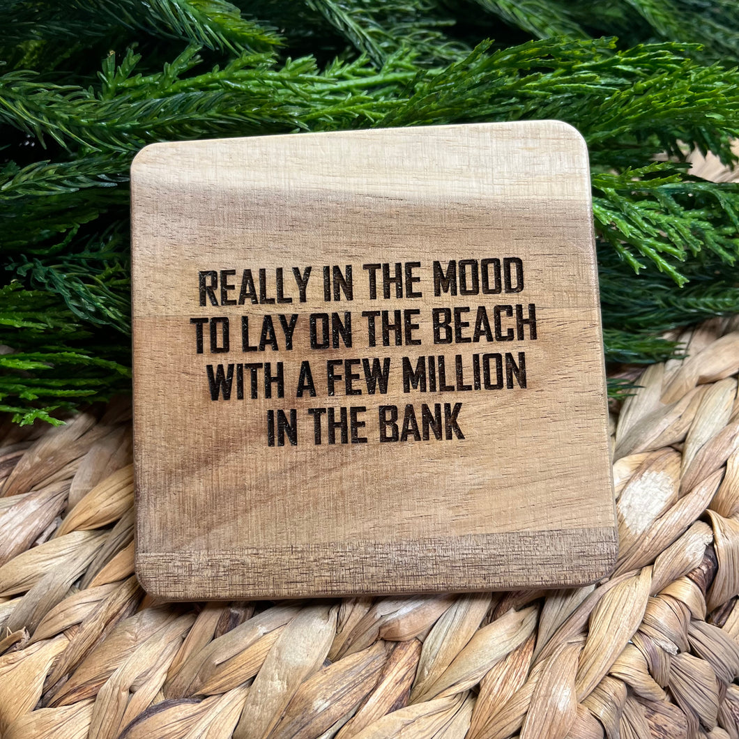 Wood Coaster - Few Million