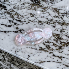 Load image into Gallery viewer, Pink Marble Barrette
