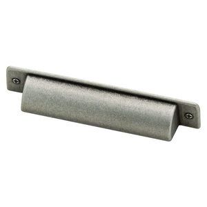 Iron Craft Bin Pull Tumbled Pewter - 4"