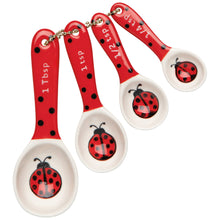 Load image into Gallery viewer, Measuring Spoon Set - Ladybug
