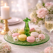Load image into Gallery viewer, Vintage Dessert Stand - Green
