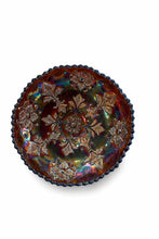 Load image into Gallery viewer, Purple Carnival Glass Pedestal Bowl
