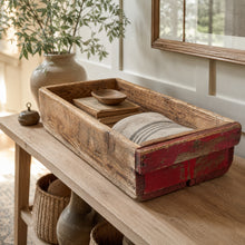 Load image into Gallery viewer, Silversmith Wooden Box - Red
