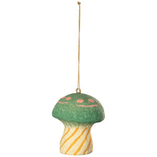 Load image into Gallery viewer, Mushroom Gems Mache Ornaments
