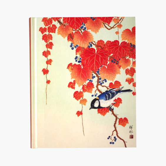 Journal - Bird And Red Ivy