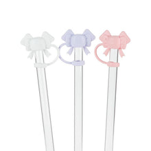 Load image into Gallery viewer, Jumbo Straw with Bow Cap
