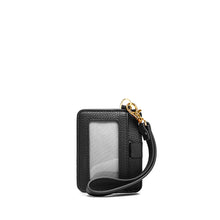 Load image into Gallery viewer, Kit Card Wristlet - Black Pebbled

