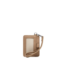 Load image into Gallery viewer, Kit Card Wristlet - Latte Pebbled
