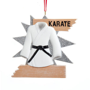 Karate Ornament