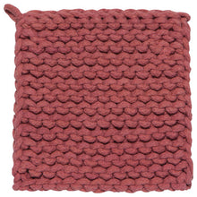 Load image into Gallery viewer, Knit Pot Holder - Canyon Rose
