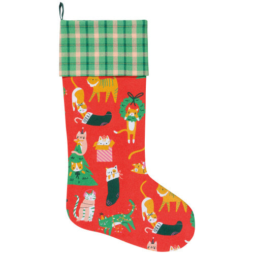 Let It Meow Christmas Stocking