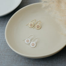 Load image into Gallery viewer, Lila Earrings - Rose Quartz
