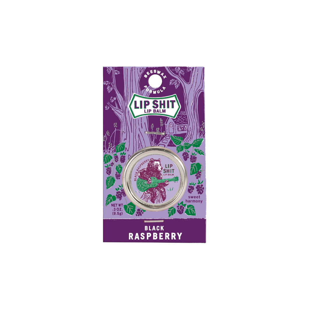 Lip Shit Lip Balm - Black Raspberry