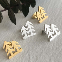 Load image into Gallery viewer, Lodge Pole Tall Tree Stud Earrings
