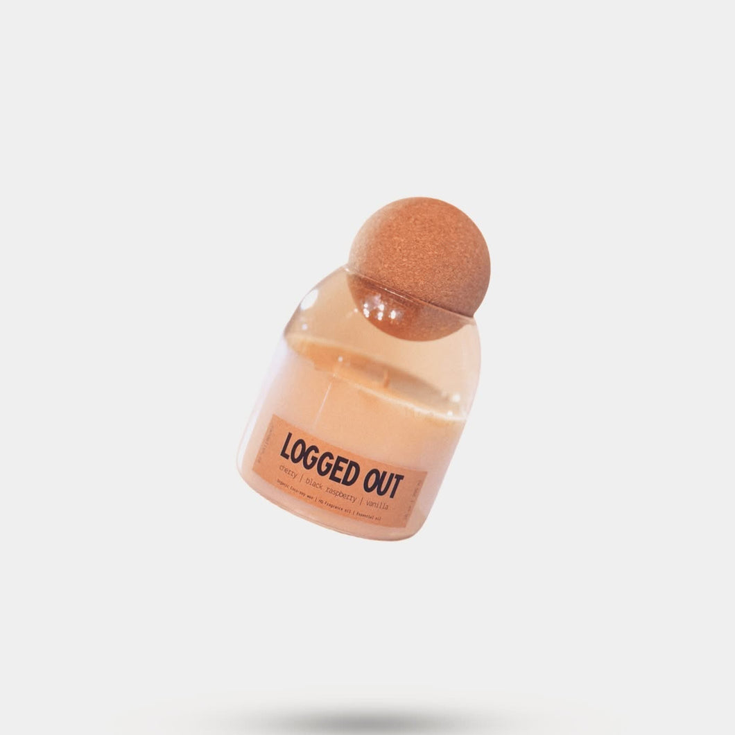 Logged Out Candle