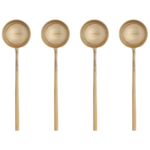 Long Spoons Gold - Set of 4