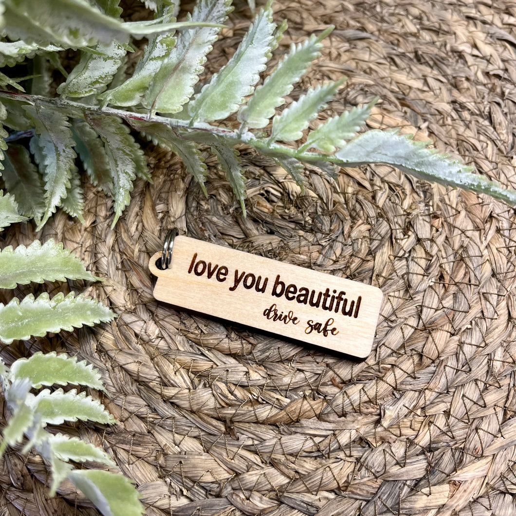 Key Chain - Love You Beautiful