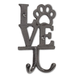 Love Sign With Dog Paw Hook