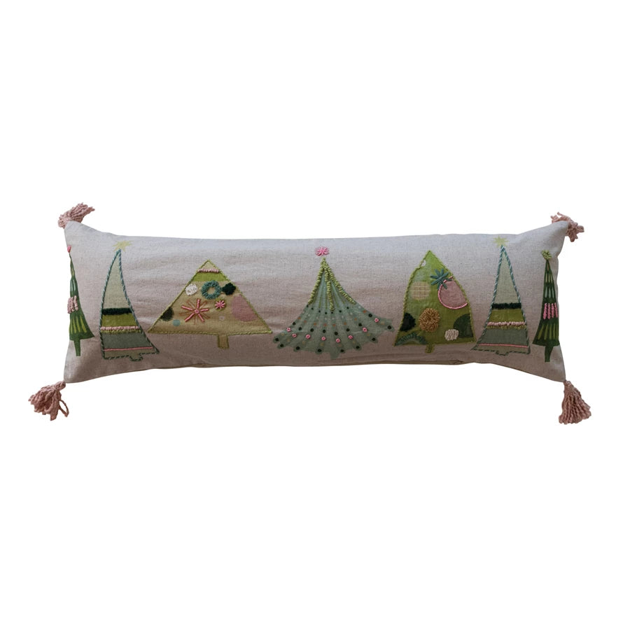 Lumbar Pillow With Tress