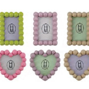 Magnet Heart and Rectangle Photo Frame
