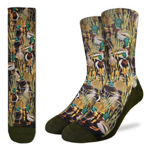 Load image into Gallery viewer, Mallard Ducks in the Marsh Socks
