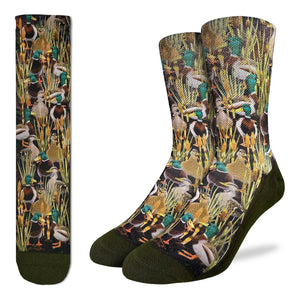 Mallard Ducks in the Marsh Socks