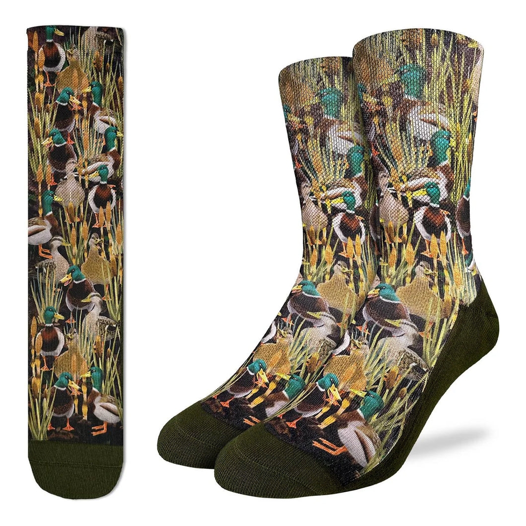 Mallard Ducks in the Marsh Socks