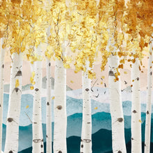 Load image into Gallery viewer, Marble Coaster - Gold Birch
