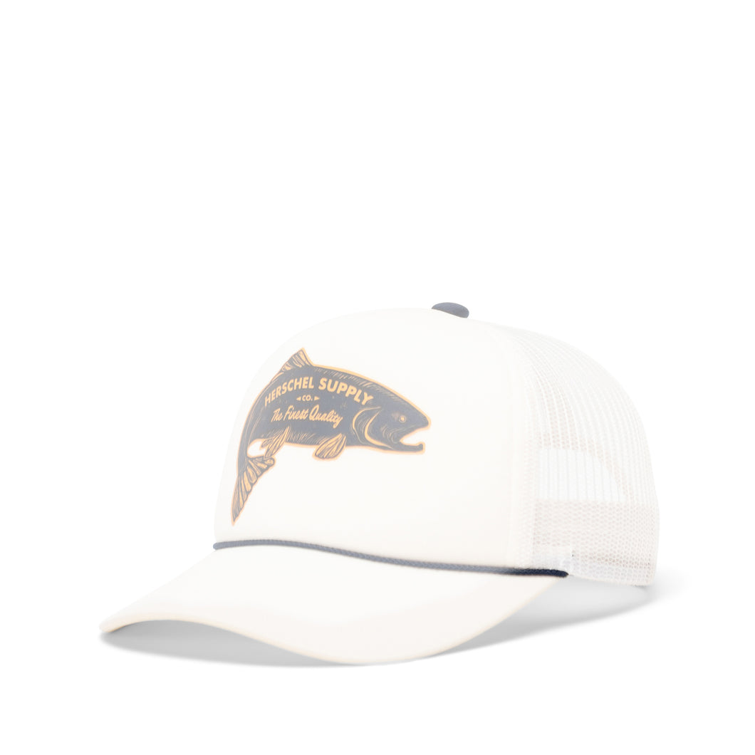 Marina Mesh Fish Cap - Vintage White