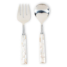 Load image into Gallery viewer, Mosaic Handle Salad Servers

