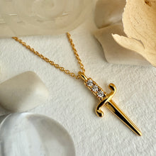 Load image into Gallery viewer, Bruté Dagger Charm Necklace
