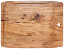 Load image into Gallery viewer, Acacia Wood Cutting Board - 17x13in
