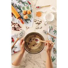Load image into Gallery viewer, Bakers Floursack Dishtowel Set Of 3 - Birds And Boughs
