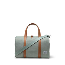 Load image into Gallery viewer, Novel Carry On Duffle - Iceberg Green Crosshatch
